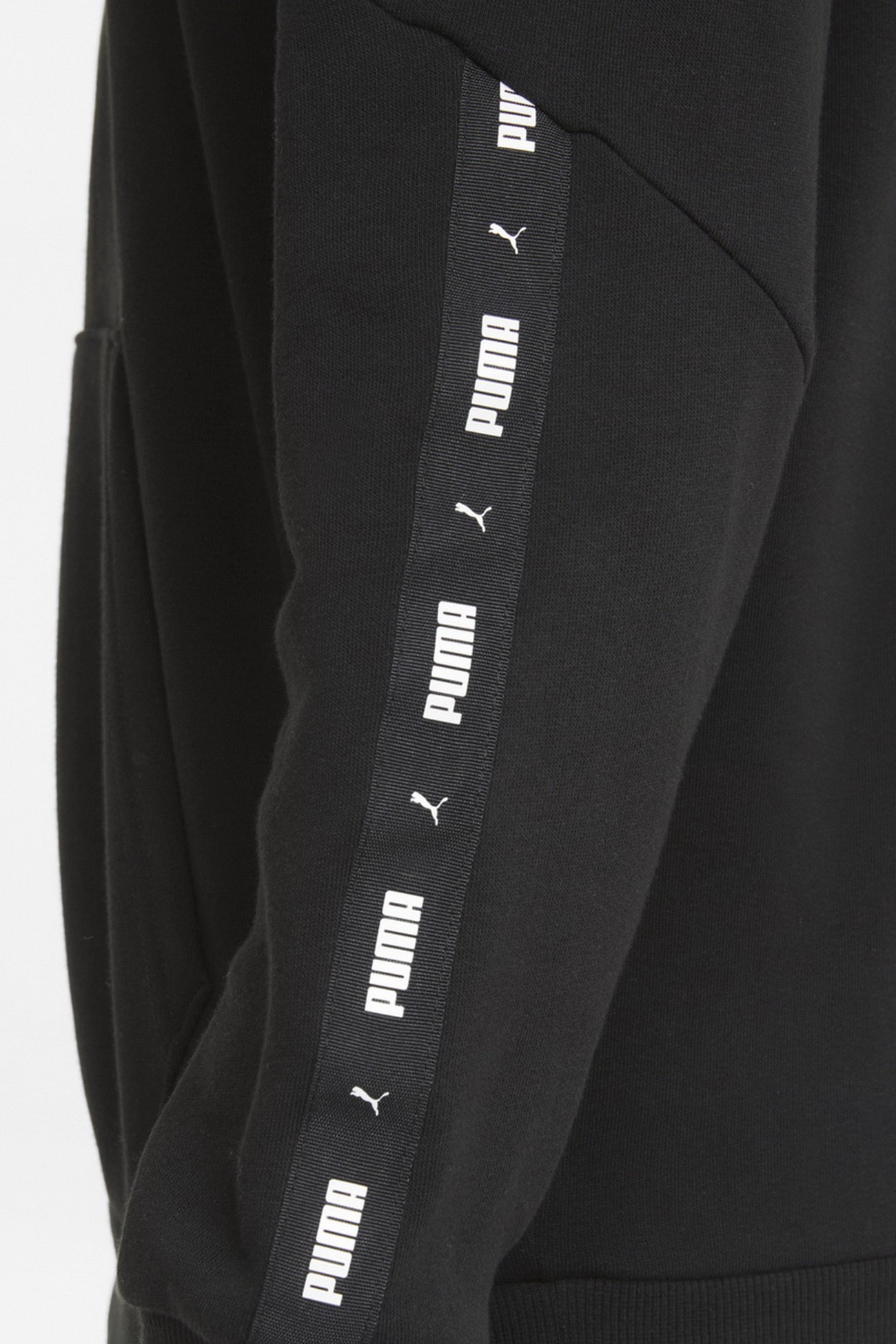 Толстовка чоловіча Puma ESS+ Tape Hoodie чорна 84738501 изображение 4