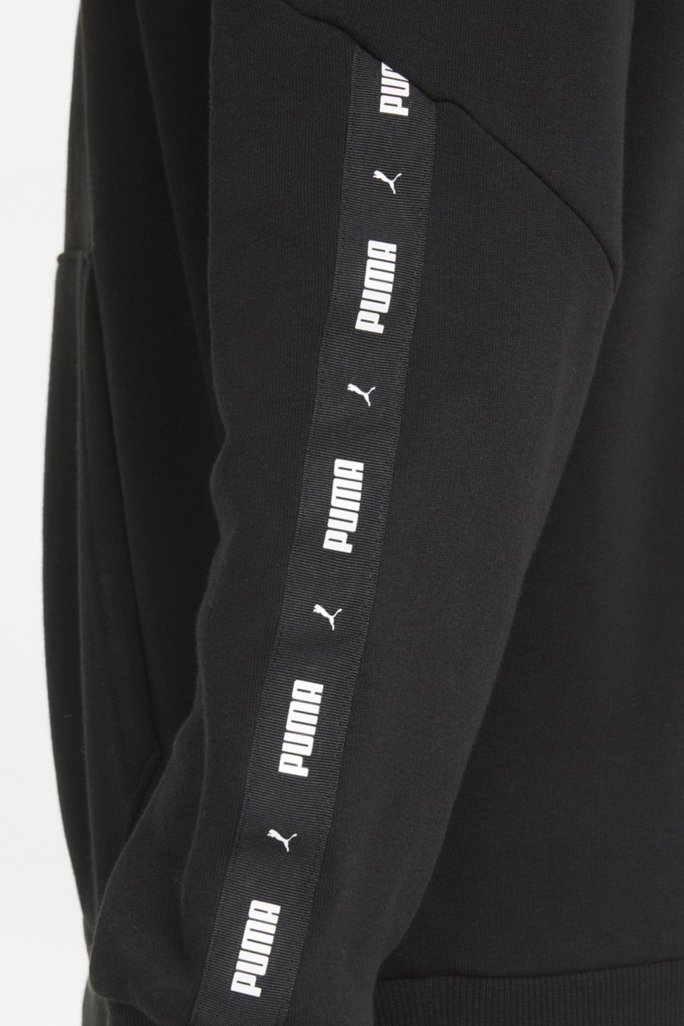 Толстовка чоловіча Puma ESS+ Tape Hoodie чорна 84738501 — фото 4