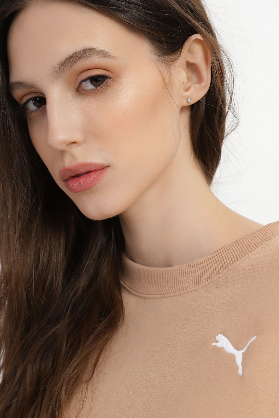 Костюм жіночий Puma Loungewear Suit бежевий 67370289 — фото 6