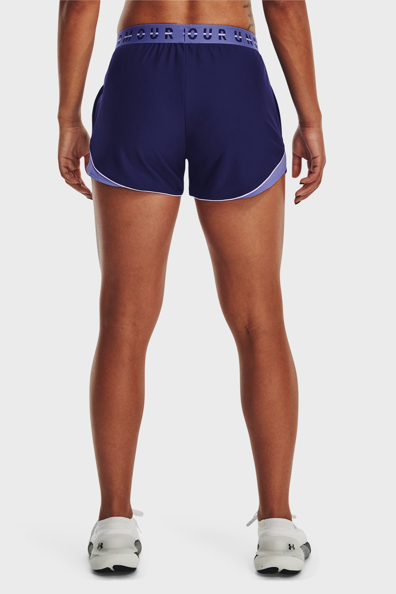 Шорты женские Under Armour UA Play Up CB Short синие 1376987-468 изображение 4