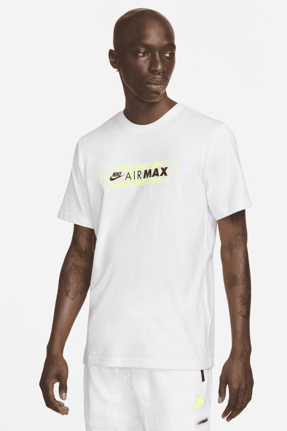 Футболка чоловіча Nike M NSW AIR MAX SS TEE біла FB1439-100 — фото 2