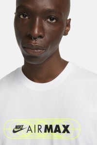 Футболка чоловіча Nike M NSW AIR MAX SS TEE біла FB1439-100 изображение 4