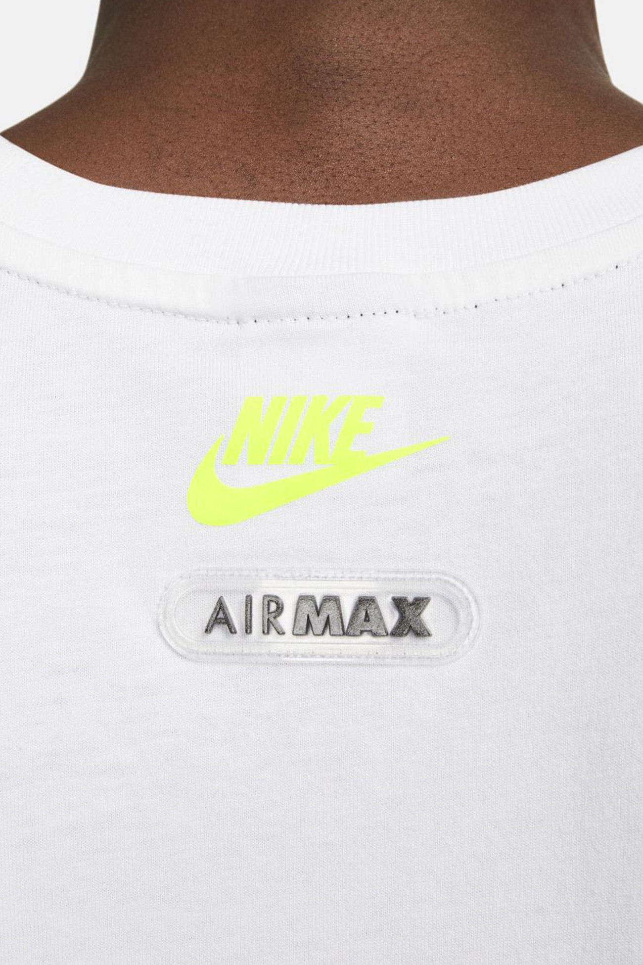 Футболка мужская Nike M NSW AIR MAX SS TEE белая FB1439-100 изображение 5