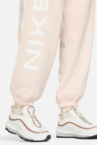 Штани жіночі Nike W NSW AIR FLC OS HR JGGR персикові FB8051-838 изображение 6