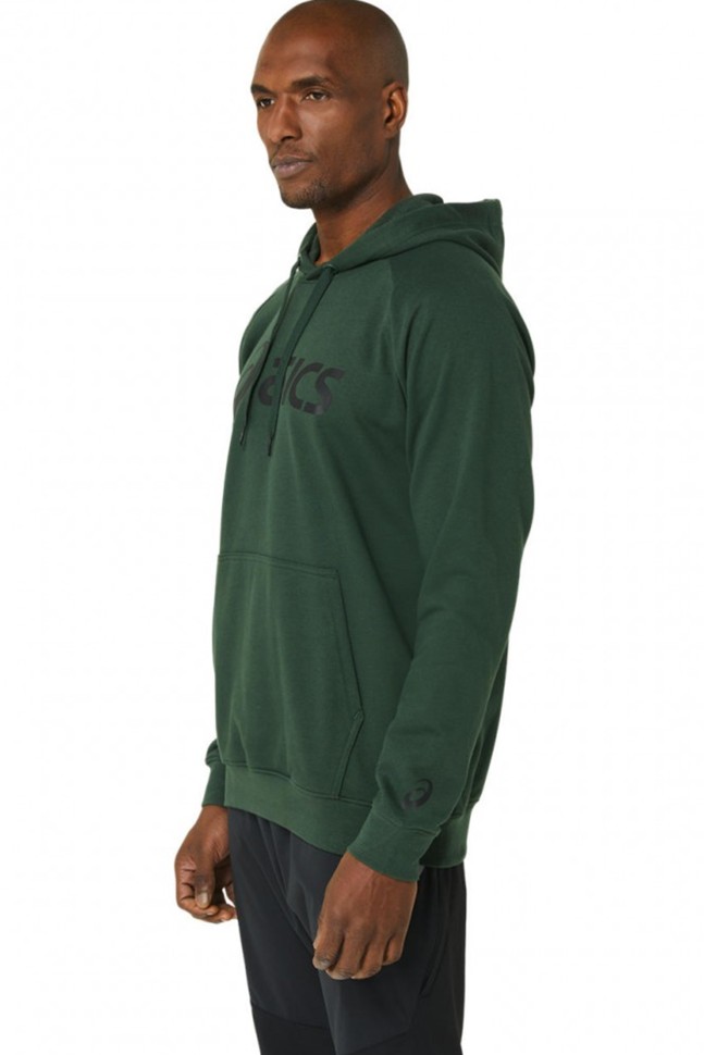 Толстовка чоловіча Asics BIG ASICS OTH HOODIE зелена 2031A984-301 изображение 3