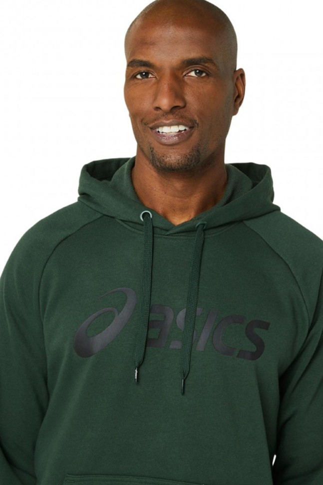 Толстовка чоловіча Asics BIG ASICS OTH HOODIE зелена 2031A984-301 изображение 4