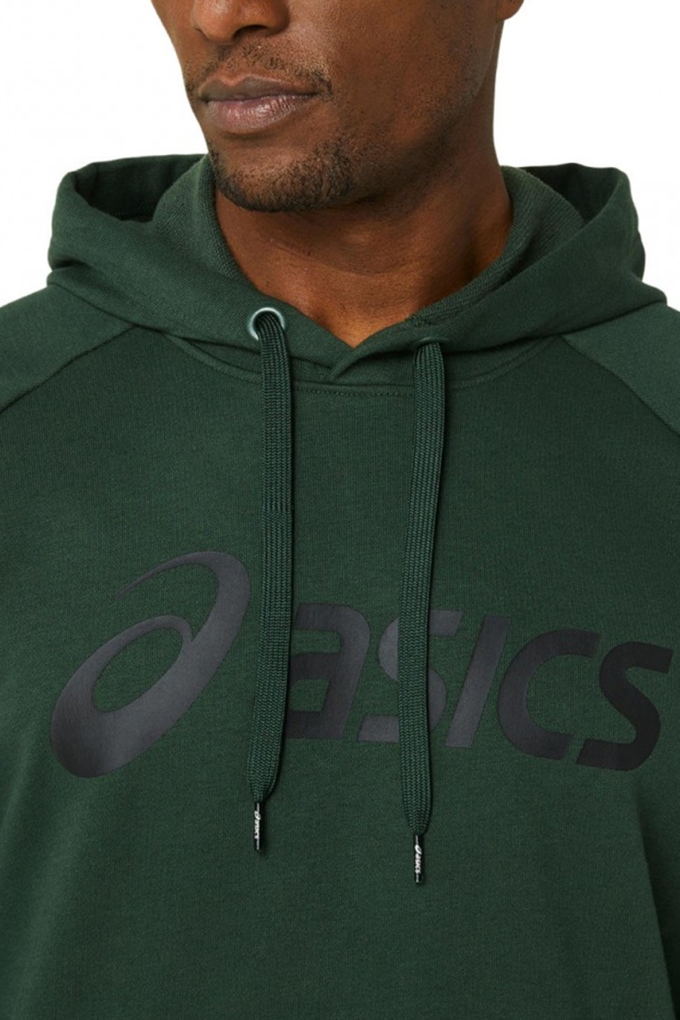 Толстовка чоловіча Asics BIG ASICS OTH HOODIE зелена 2031A984-301 — фото 5