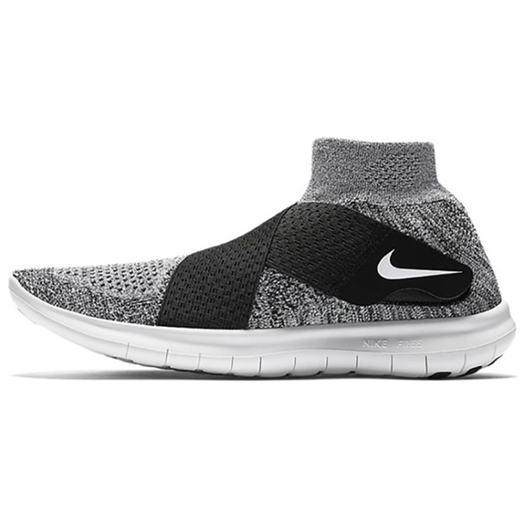 Кроссовки женские Nike Free RN Motion Flyknit серые 880846-001 изображение 3