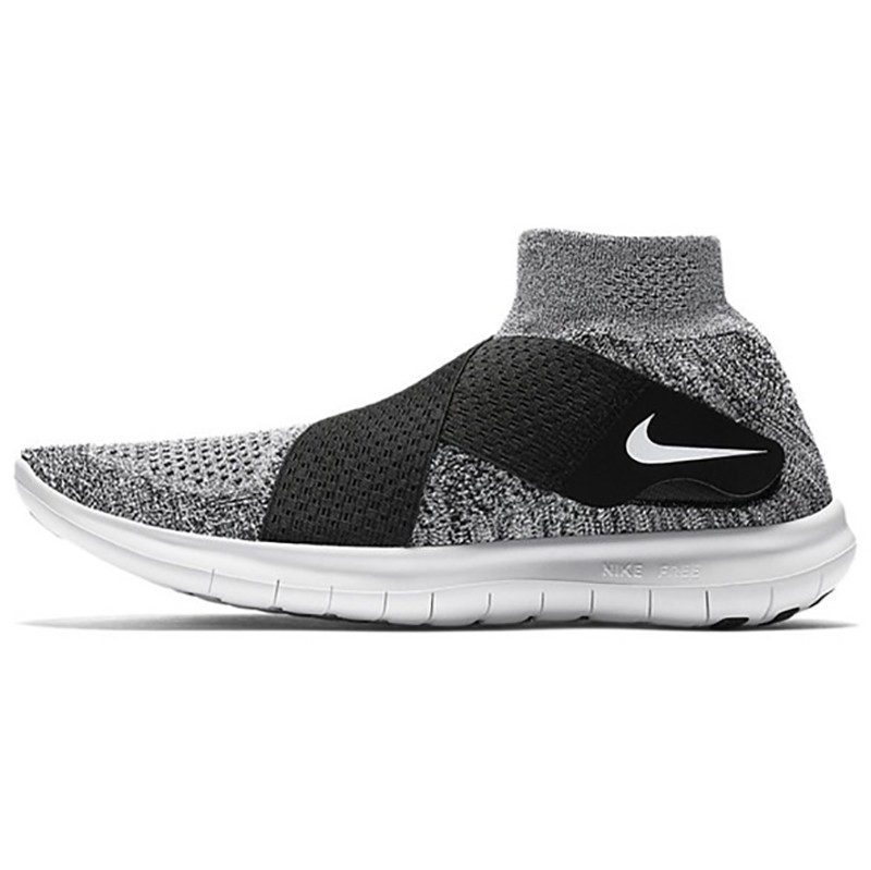 Кроссовки женские Nike Free RN Motion Flyknit серые 880846-001 изображение 3