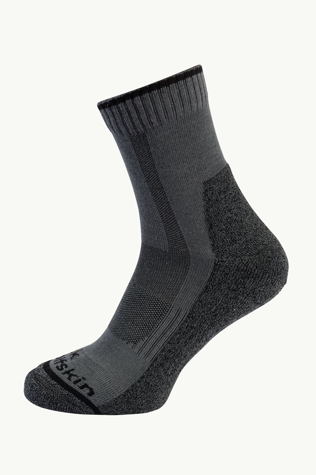 Носки  Jack Wolfskin HIKE FUNC SOCK LOW C серые 1911441-6320 изображение 2