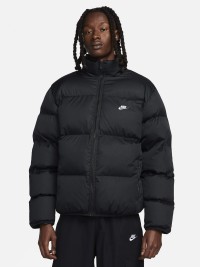 Куртка чоловіча Nike M NK CLUB PUFFER JKT чорна FB7368-010 изображение 2