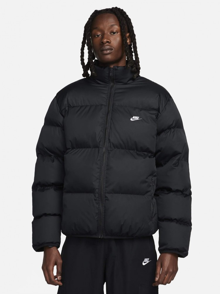 Куртка чоловіча Nike M NK CLUB PUFFER JKT чорна FB7368-010 изображение 2