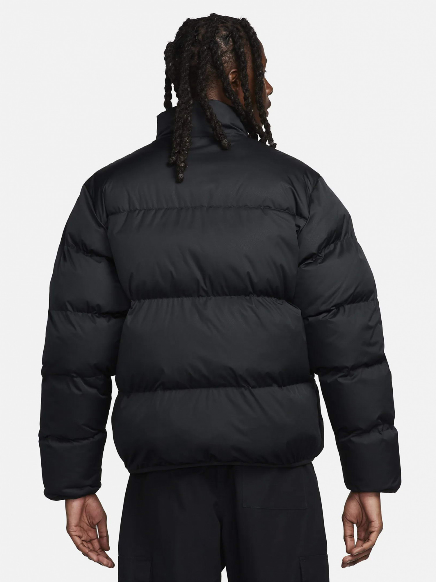Куртка мужская Nike M NK CLUB PUFFER JKT черная FB7368-010 изображение 3