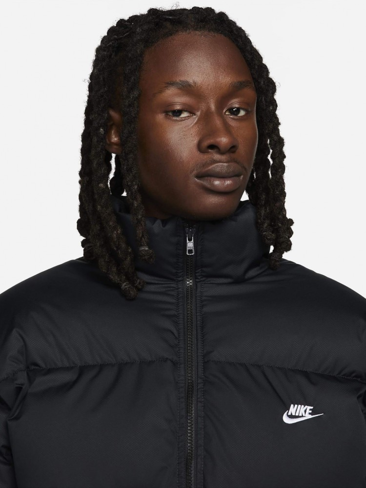 Куртка чоловіча Nike M NK CLUB PUFFER JKT чорна FB7368-010 изображение 6