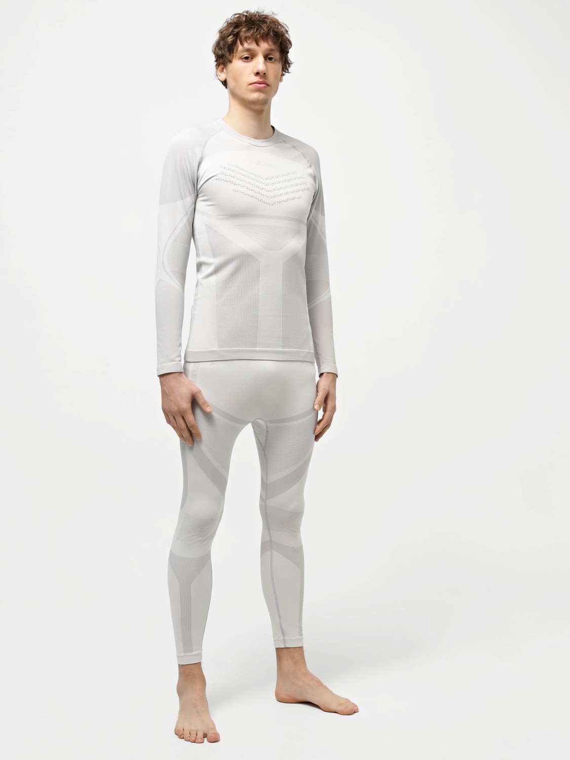 Термобелье мужское Mountain серое M9025-011 изображение 2