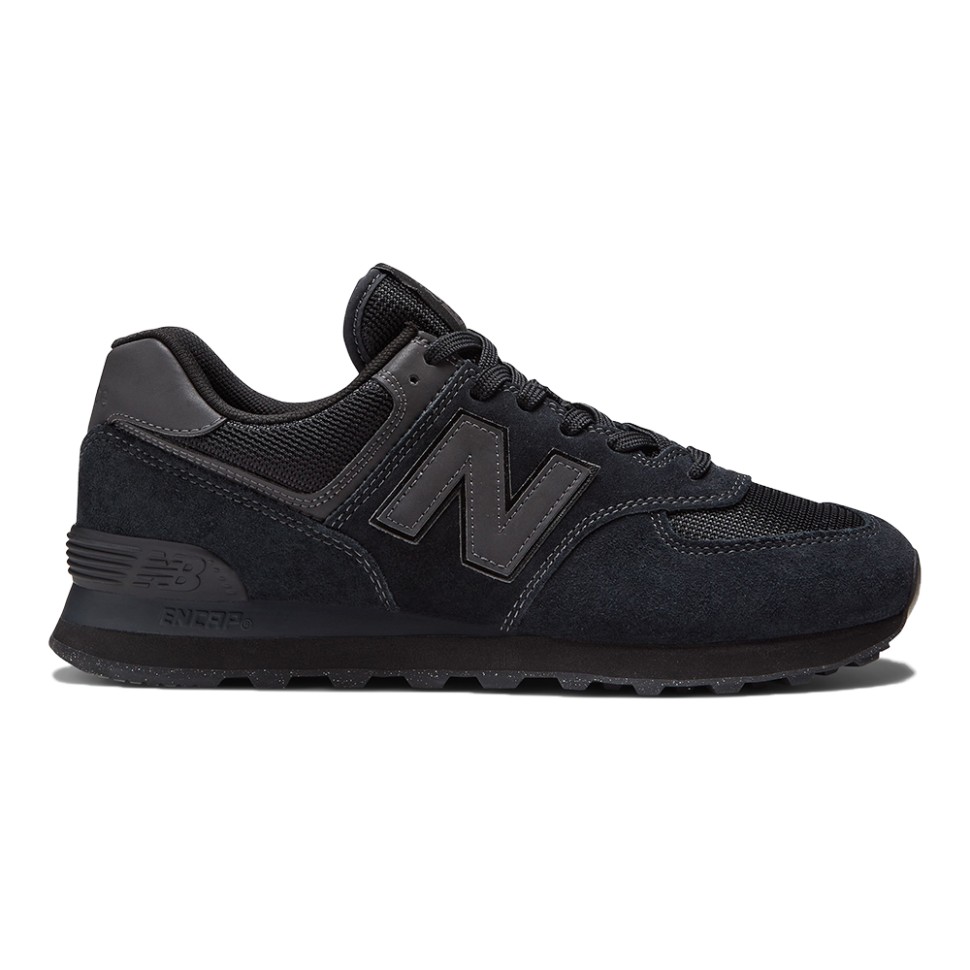 Кросівки чоловічі New Balance 574 Classic GL чорні ML574EVE — фото 1