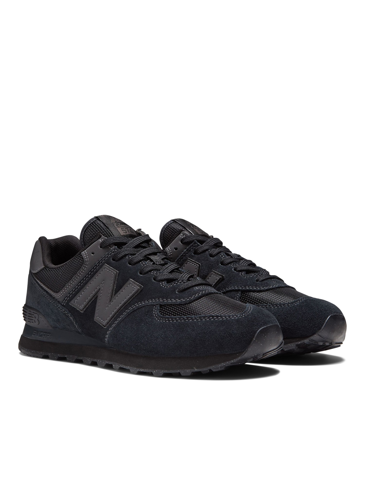 Кроссовки мужские New Balance 574 Classic GL черные ML574EVE изображение 4