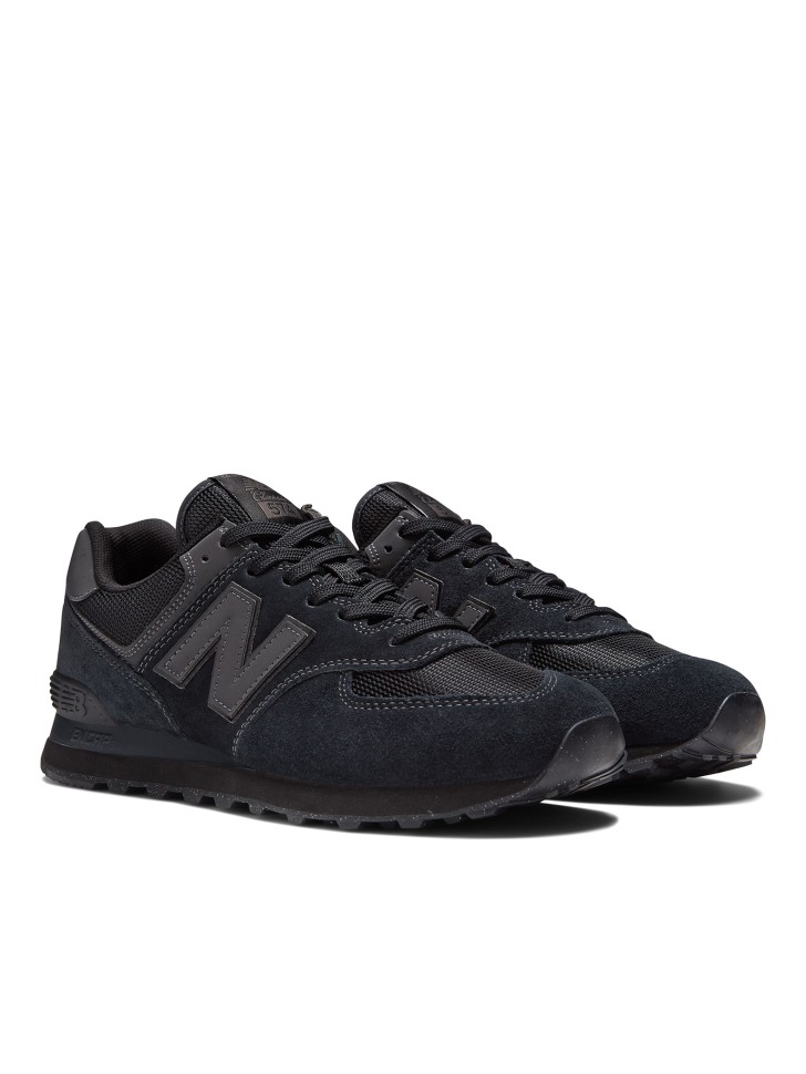Кросівки чоловічі New Balance 574 Classic GL чорні ML574EVE изображение 4