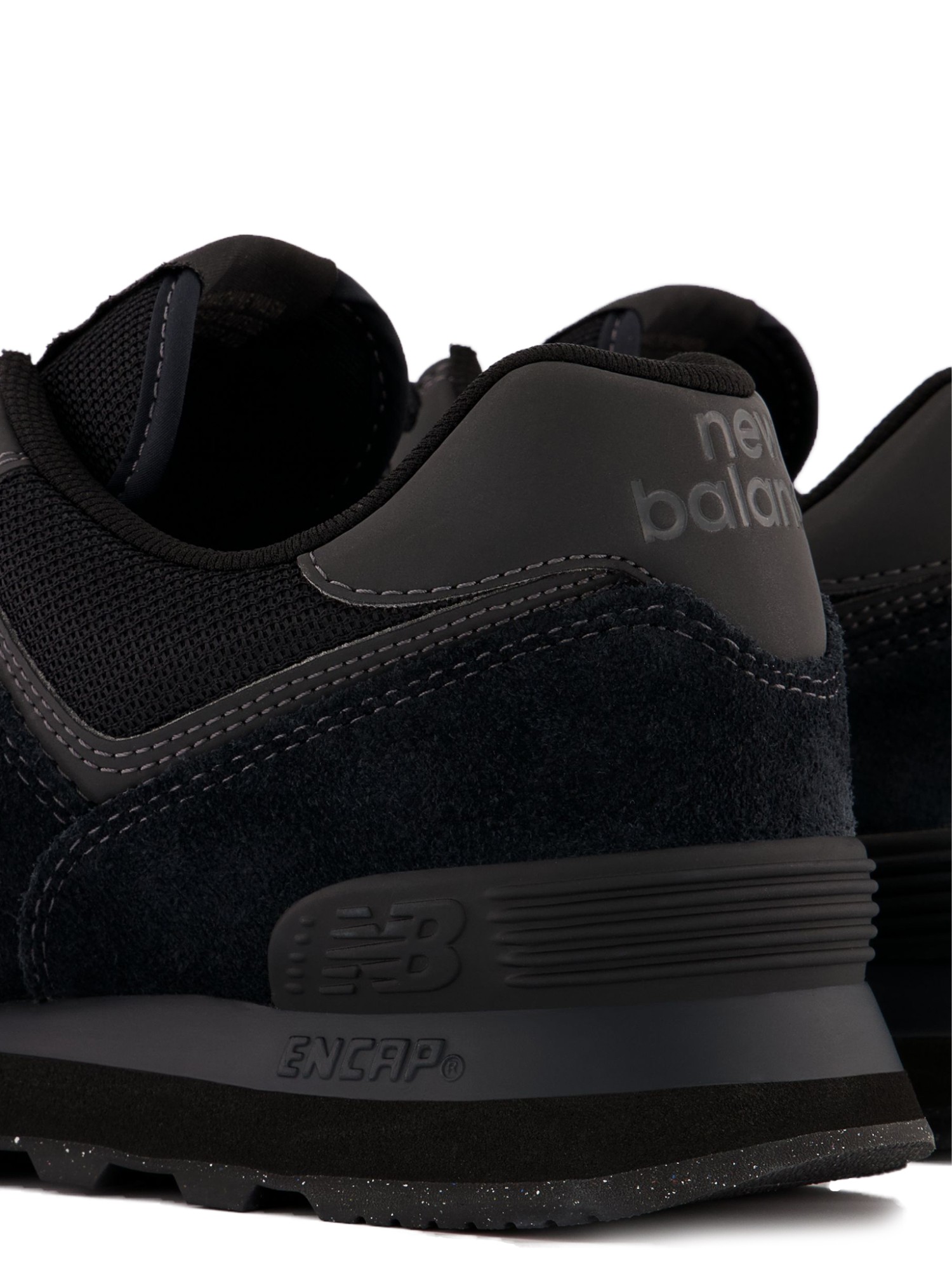 Кроссовки мужские New Balance 574 Classic GL черные ML574EVE изображение 7