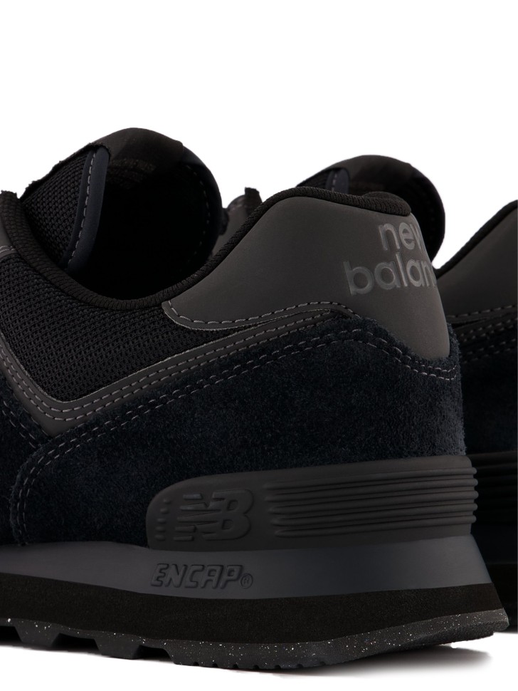 Кросівки чоловічі New Balance 574 Classic GL чорні ML574EVE изображение 7