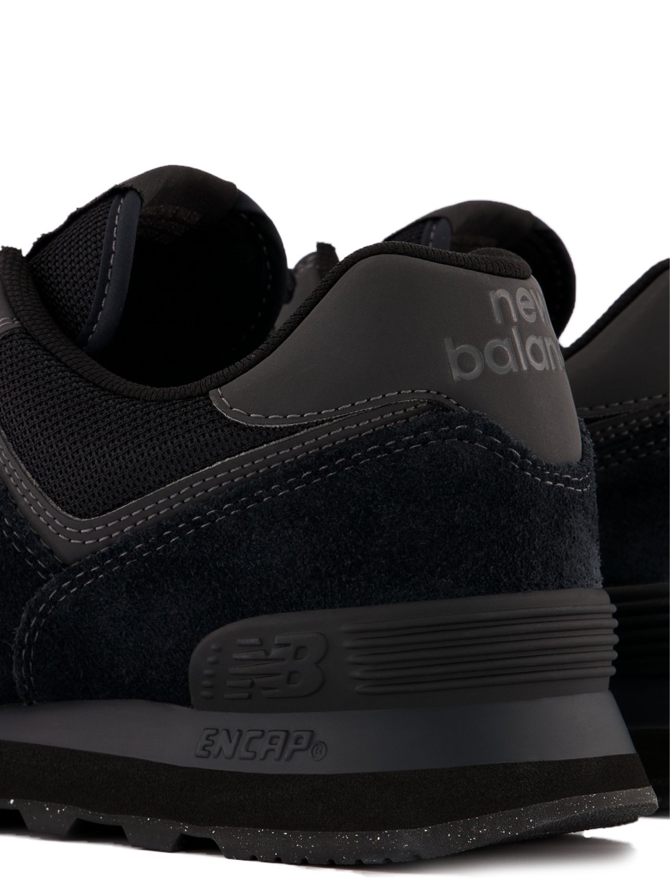 Кросівки чоловічі New Balance 574 Classic GL чорні ML574EVE — фото 7