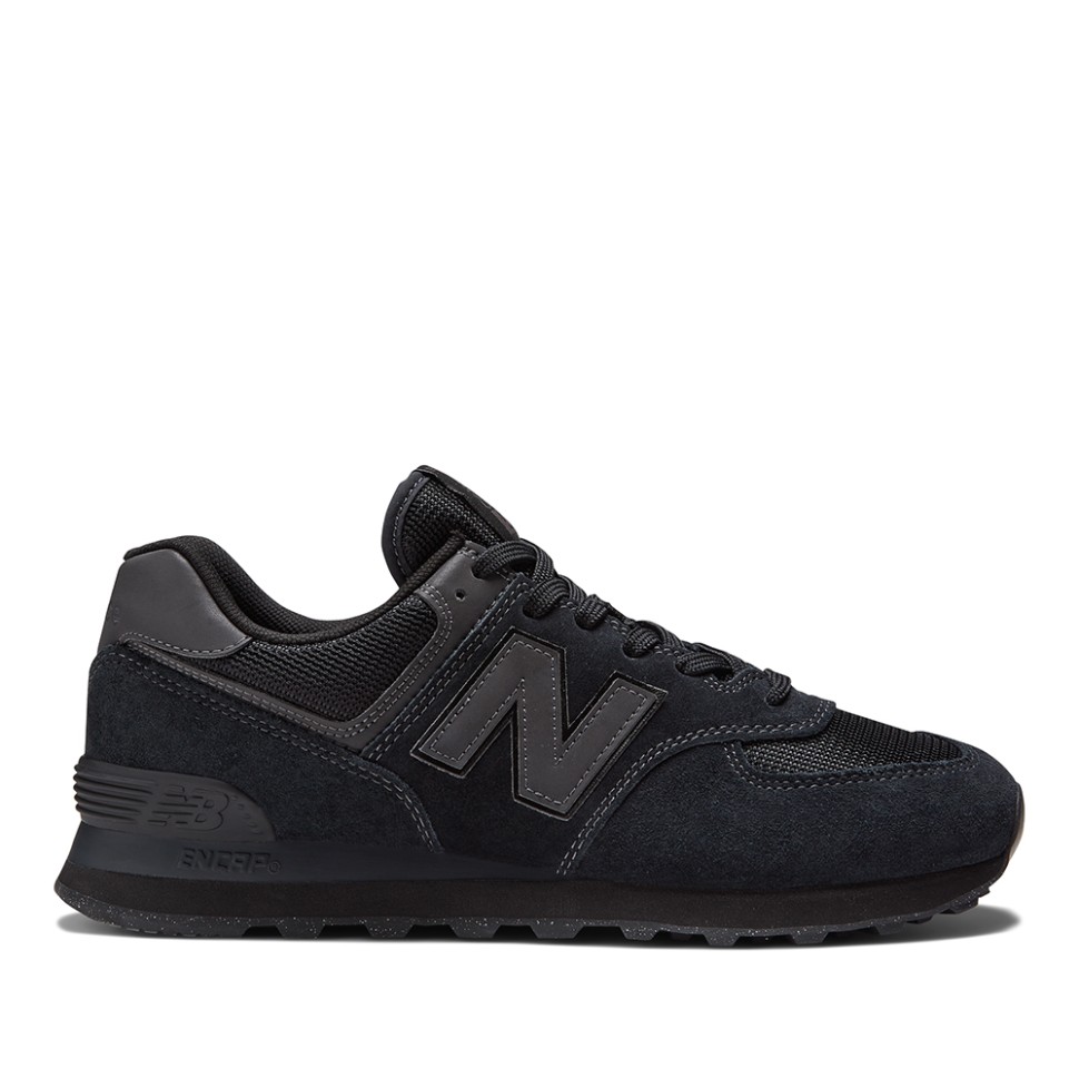 Кросівки чоловічі New Balance 574 Classic GL чорні ML574EVE — фото 8