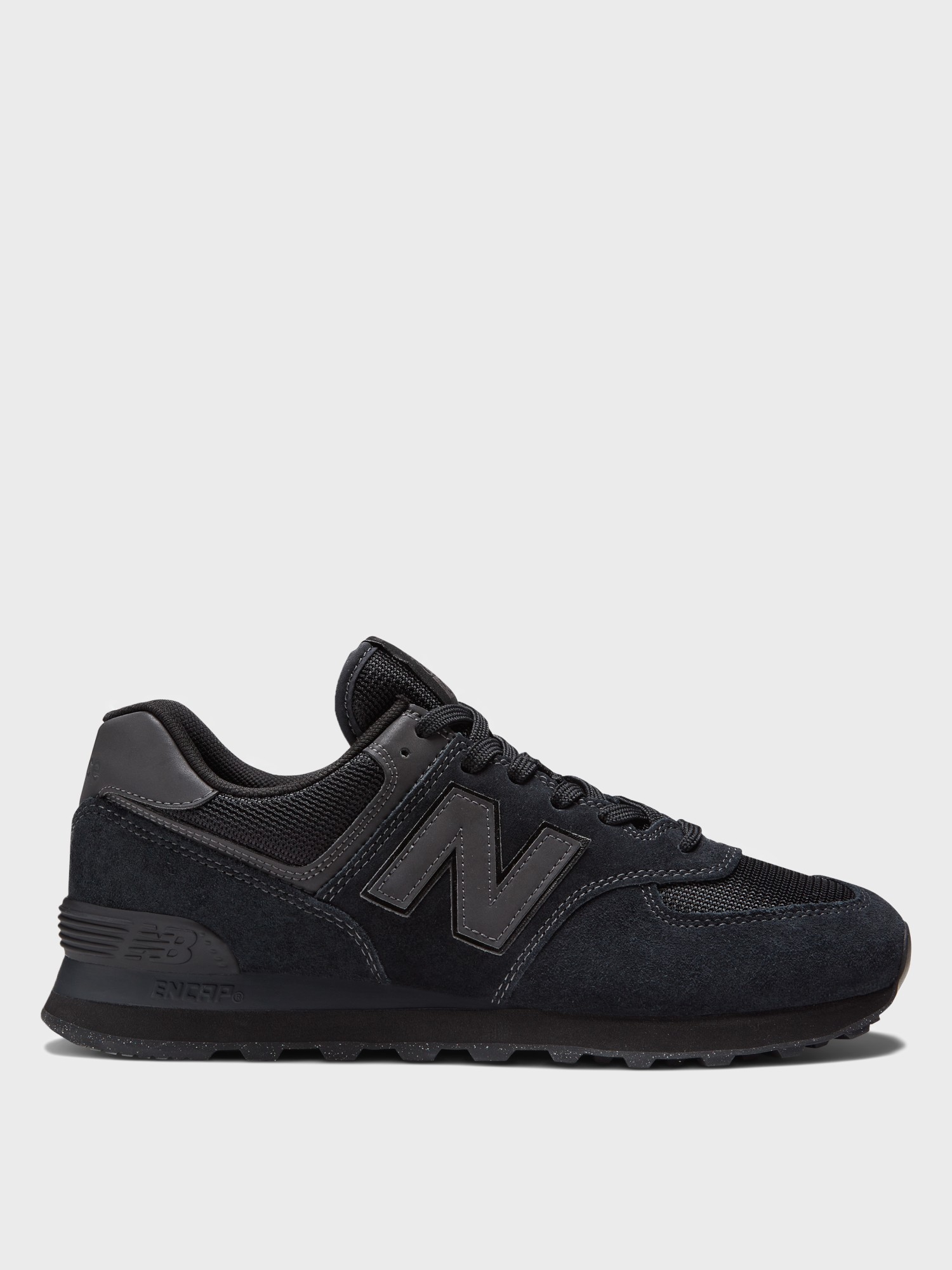 Кроссовки мужские New Balance 574 Classic GL черные ML574EVE изображение 9