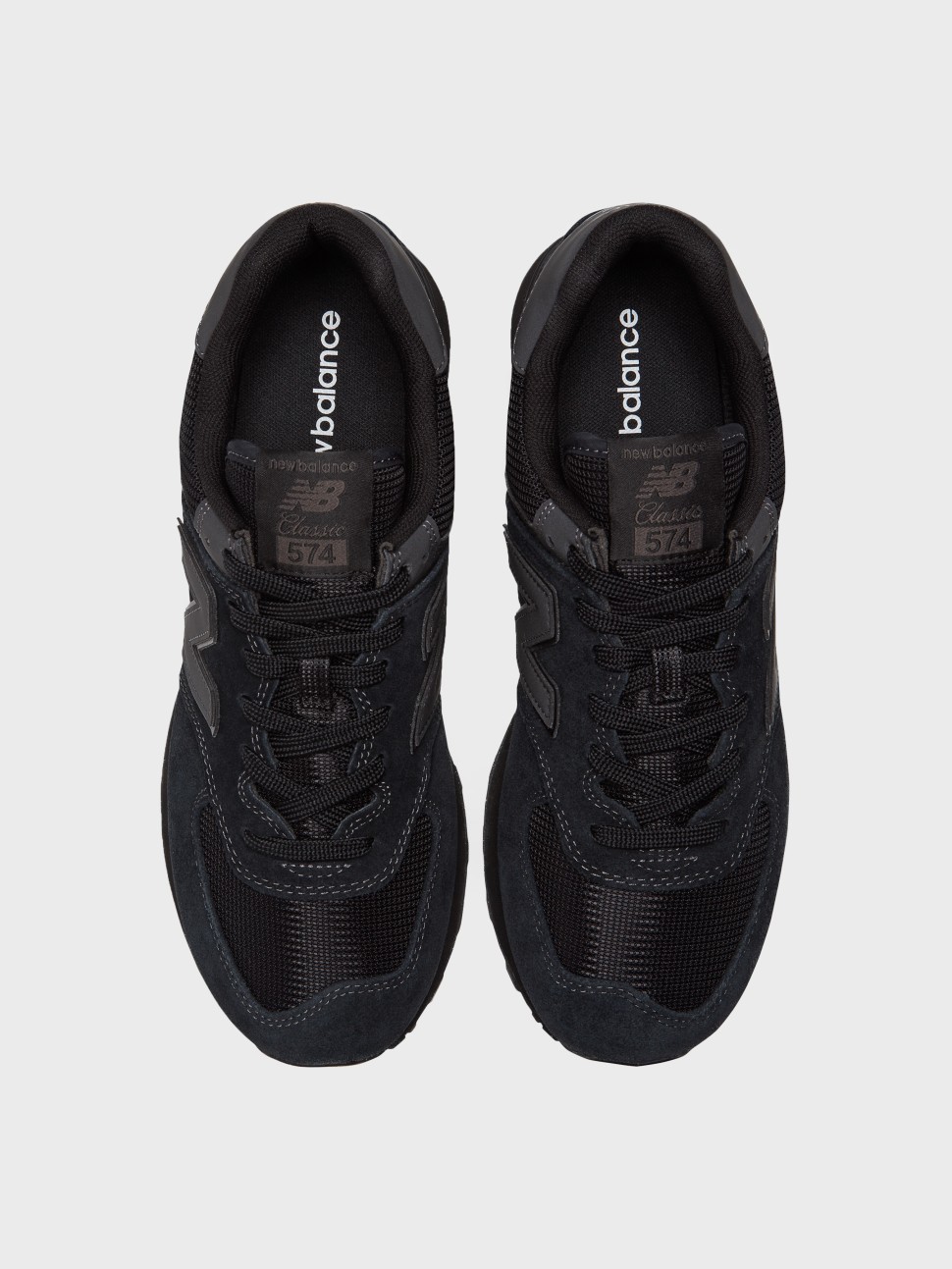 Кросівки чоловічі New Balance 574 Classic GL чорні ML574EVE — фото 11