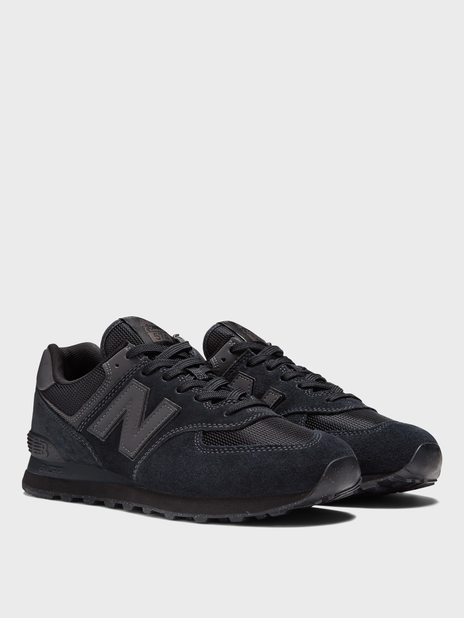 Кроссовки мужские New Balance 574 Classic GL черные ML574EVE изображение 12