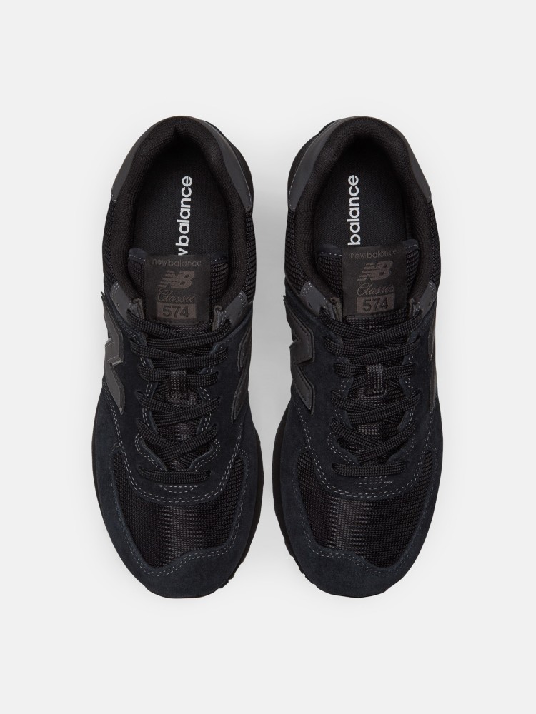 Кроссовки мужские New Balance 574 Classic GL черные ML574EVE изображение 6