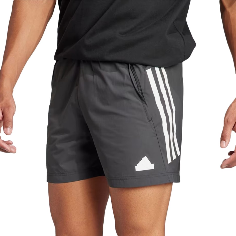 Шорты мужские Adidas M FI WV SHORT черные IR9221 изображение 1