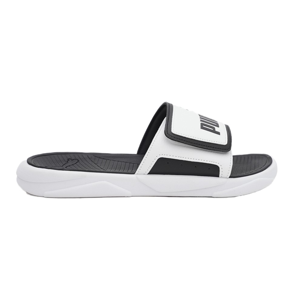 Пляжне взуття чоловіче Puma Royalcat Comfort біле 37228002 — фото 1
