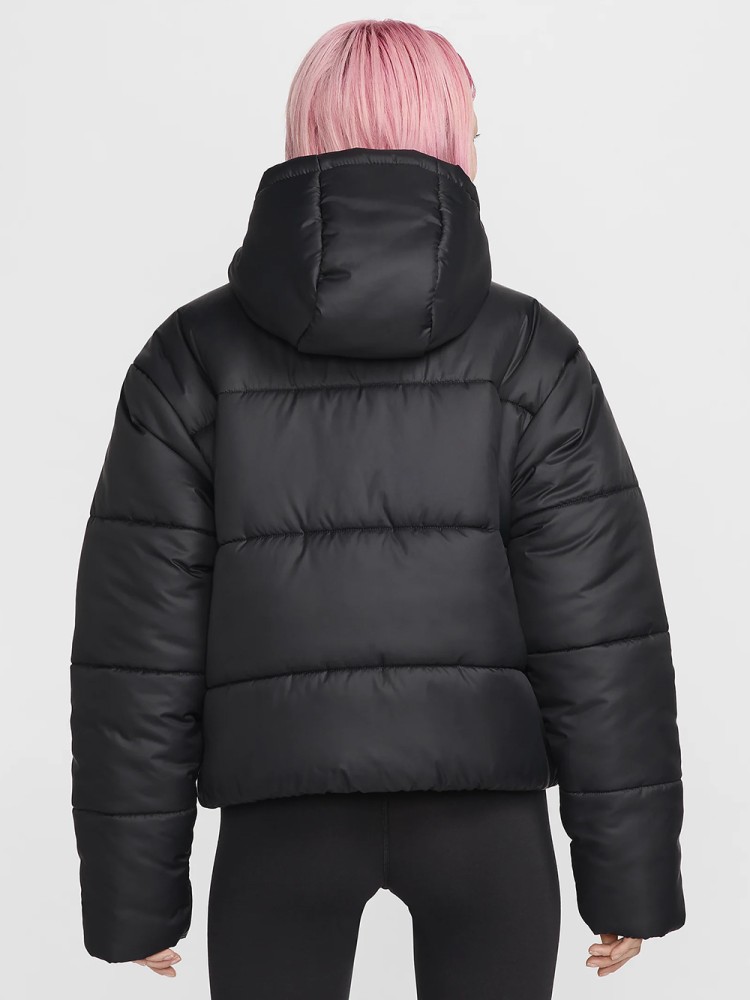Куртка женская Nike W NSW TF SYNFL NK CLSC PFR черная FZ5899-010 изображение 3