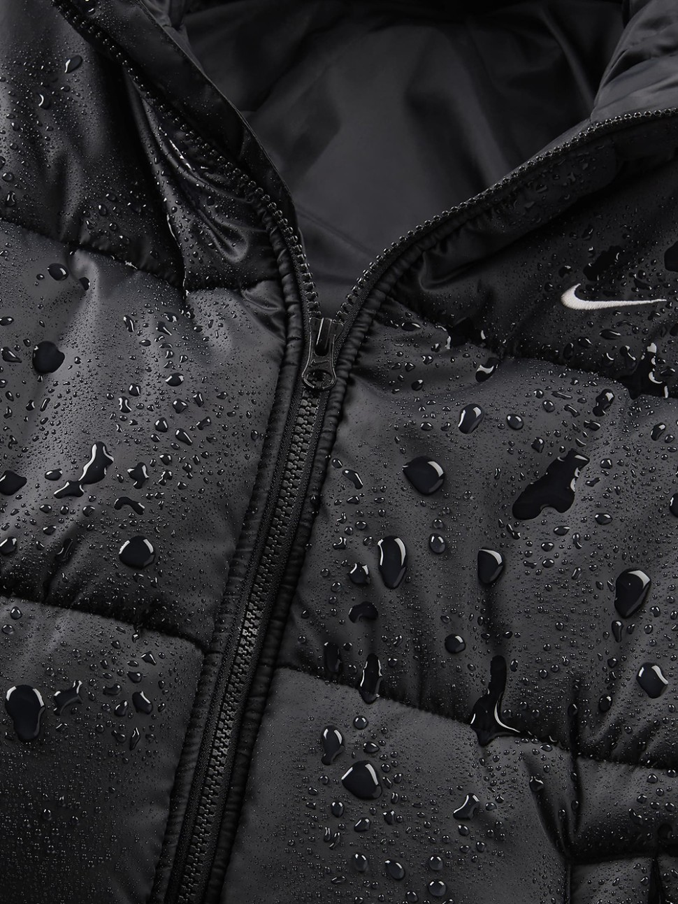 Куртка жіноча Nike W NSW TF SYNFL NK CLSC PFR чорна FZ5899-010 — фото 9