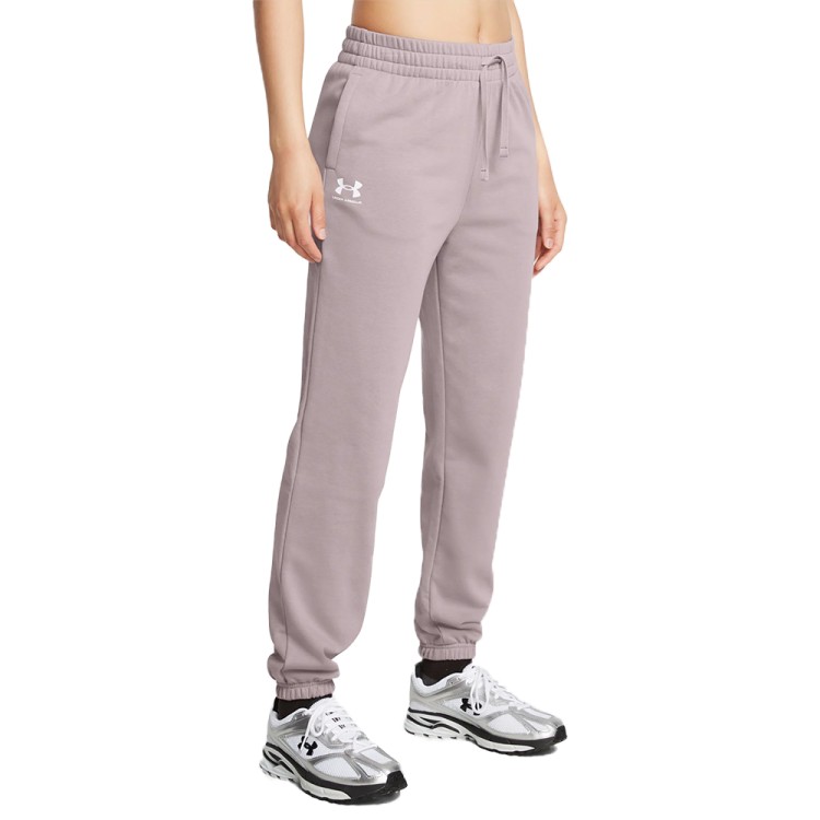 Брюки женские Under Armour UA Rival Terry Jogger серые 1382735-015