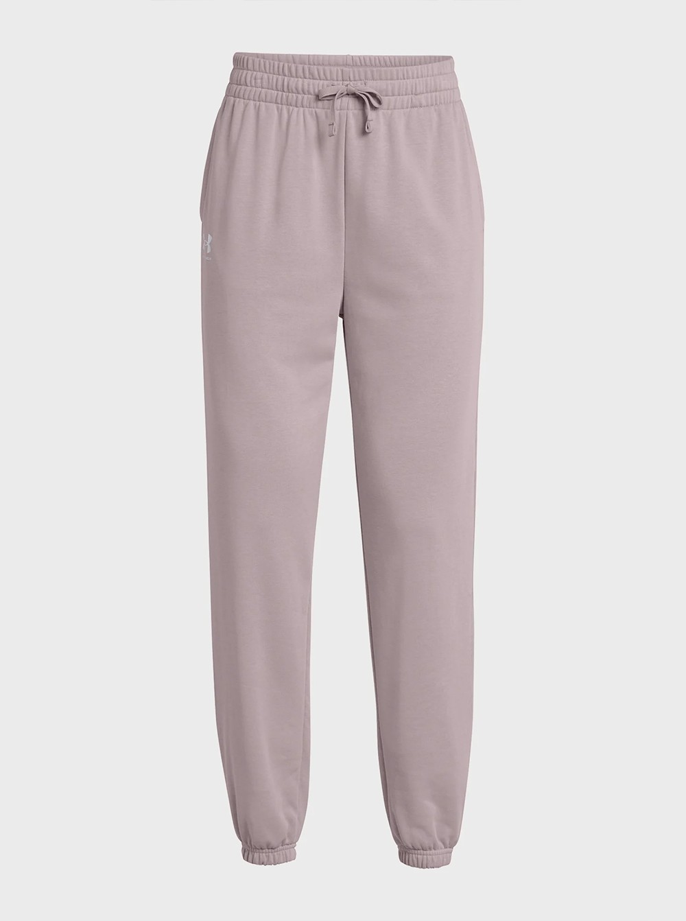 Брюки женские Under Armour UA Rival Terry Jogger серые 1382735-015 изображение 5