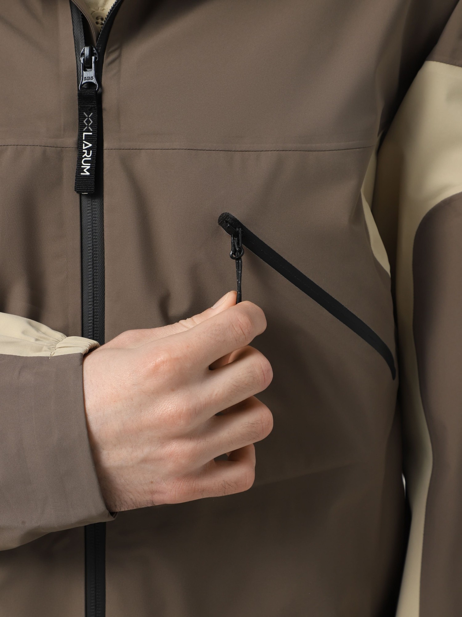 Вітрівка чоловіча Larum Atticus коричнева 162503-200 изображение 4