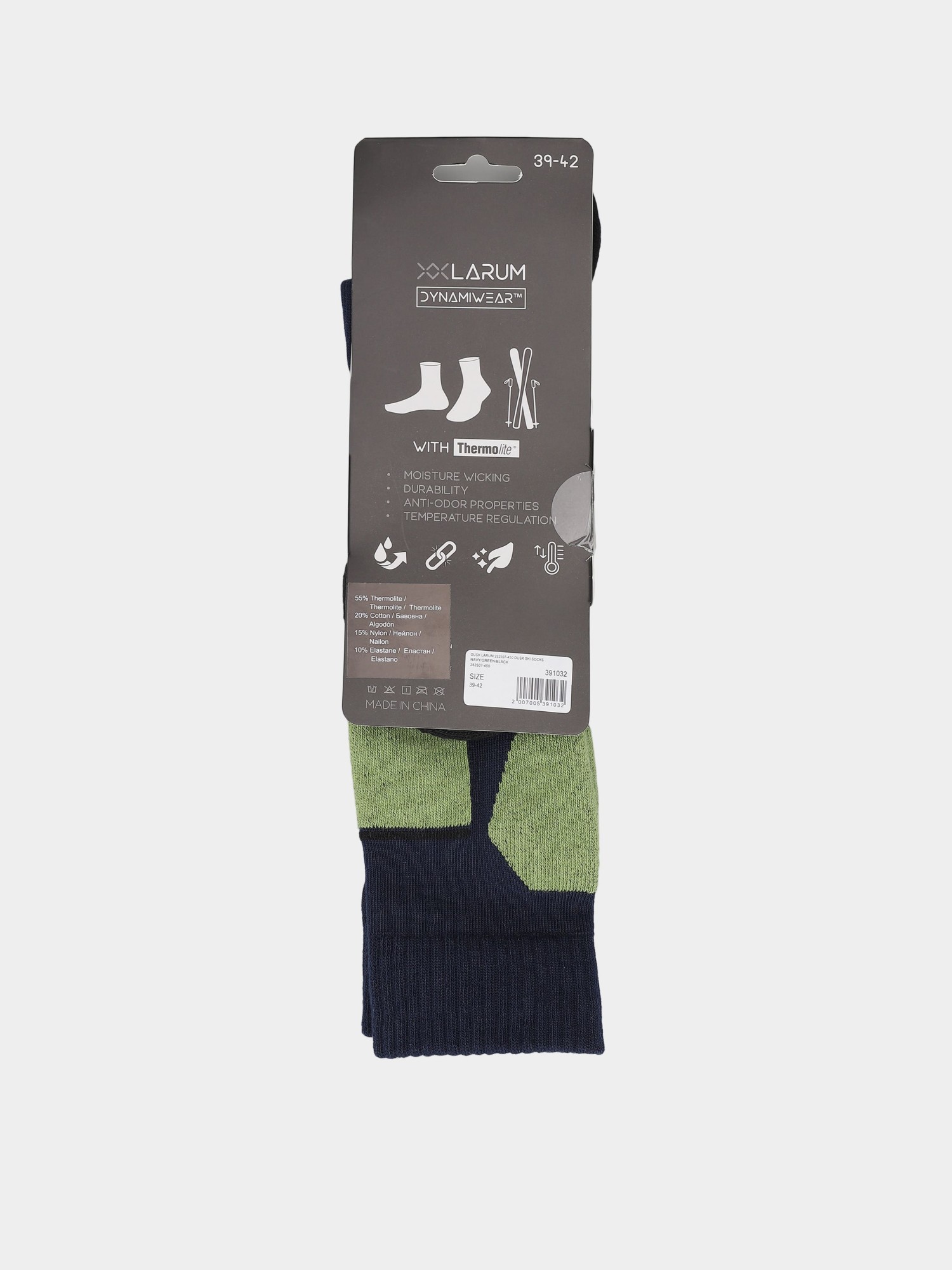 Носки Larum Dusk темно-синие 252507-450 изображение 3