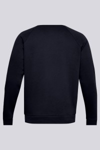 Толстовка чоловіча Under Armour Rival Fleece Crew чорна 1357096-001 изображение 3