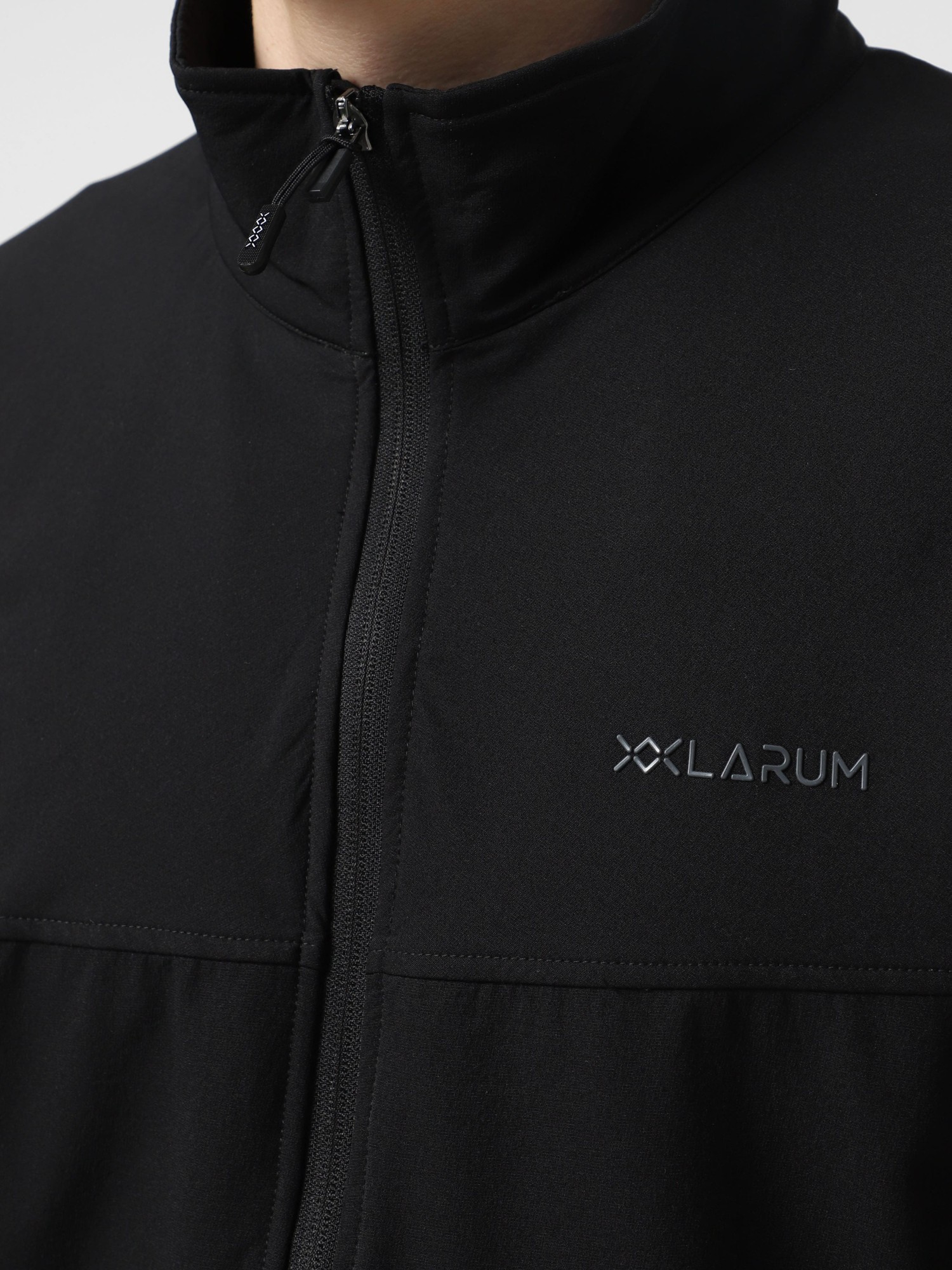 Вітрівка чоловіча Larum Blaise чорна 172516-010 изображение 4