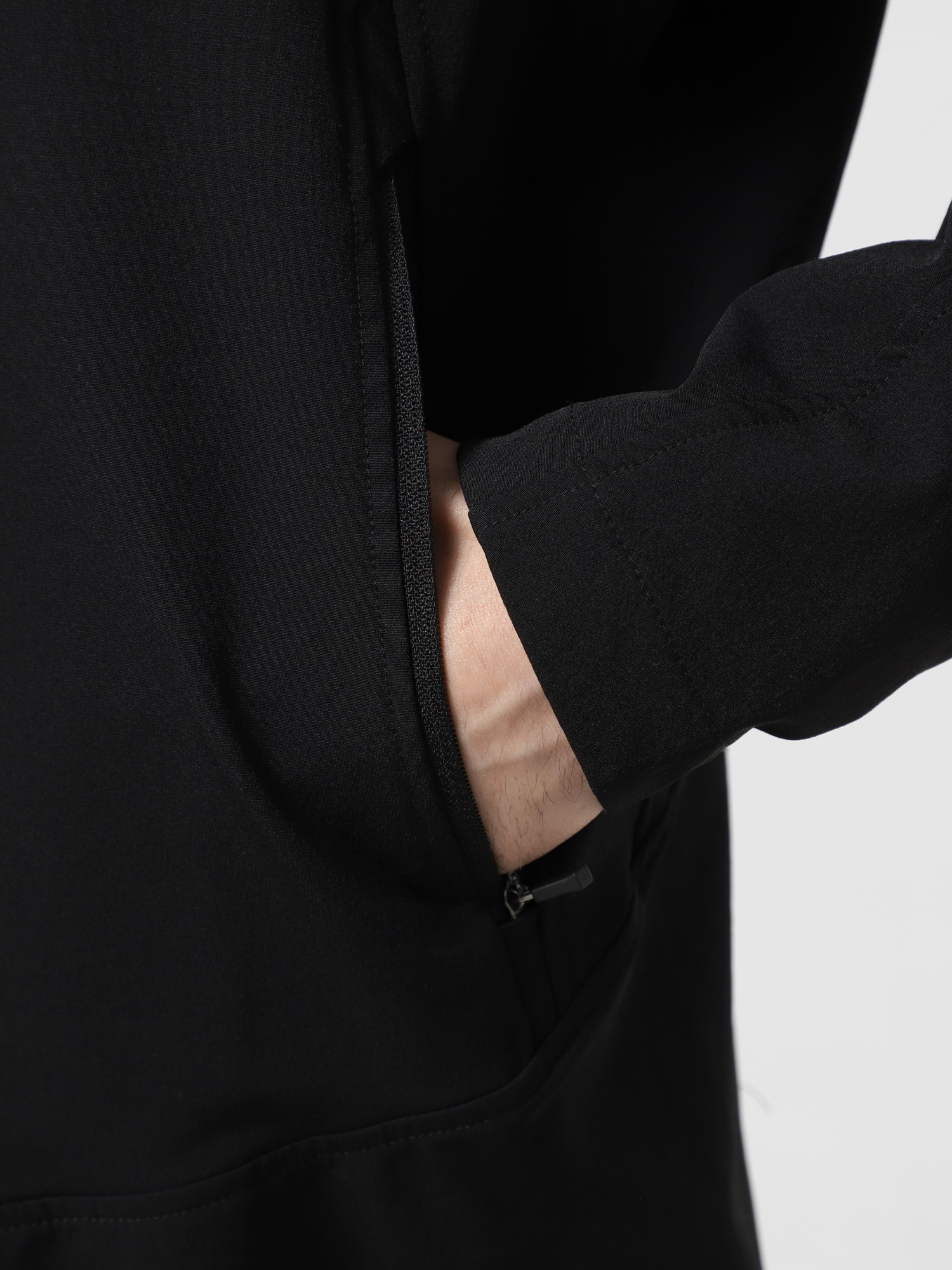 Вітрівка чоловіча Larum Blaise чорна 172516-010 изображение 5