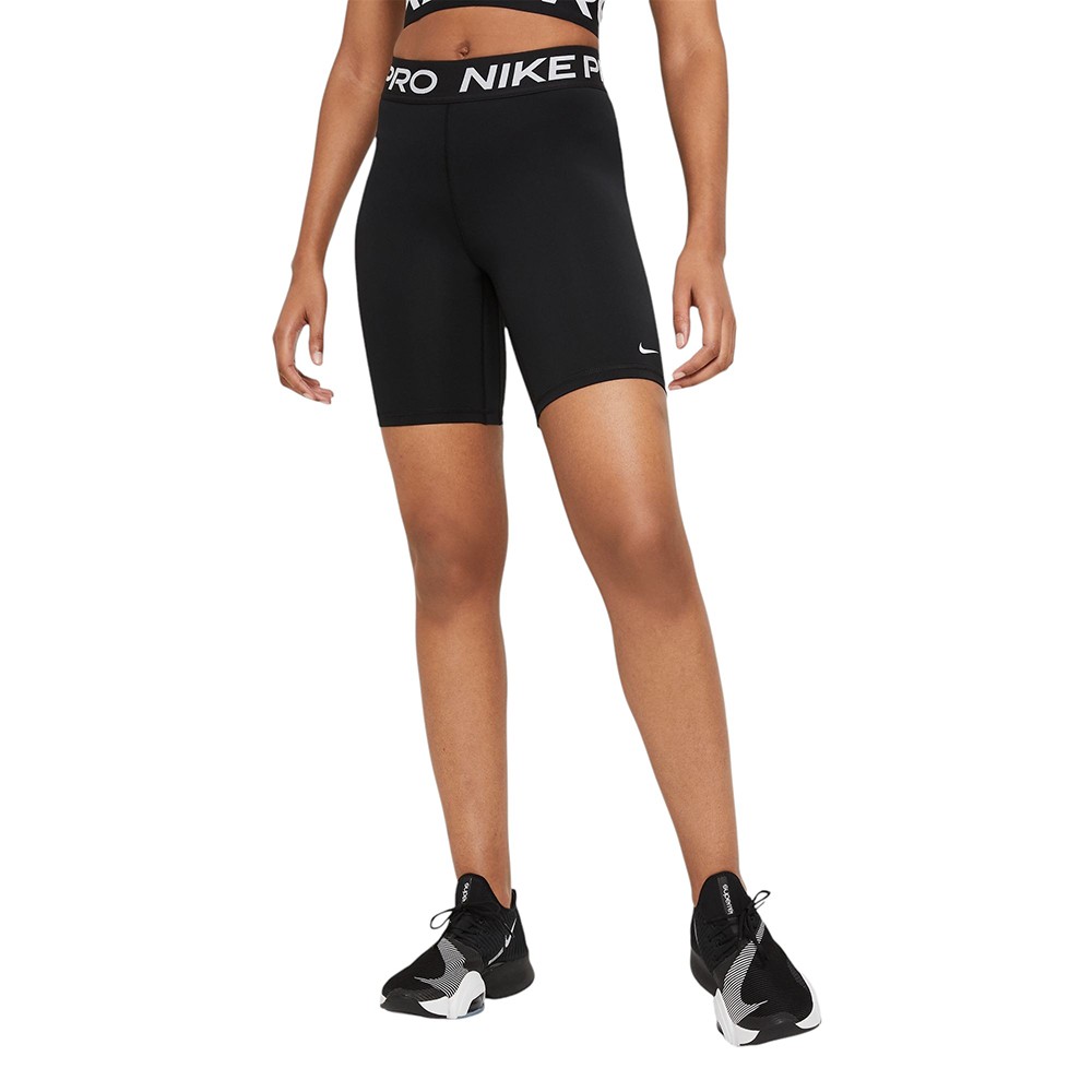 Шорты женские Nike W NP 365 SHORT 8IN черные CZ9840-010