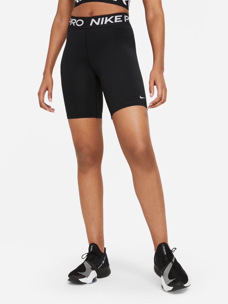 Шорти жіночі Nike W NP 365 SHORT 8IN чорні CZ9840-010 — фото 2