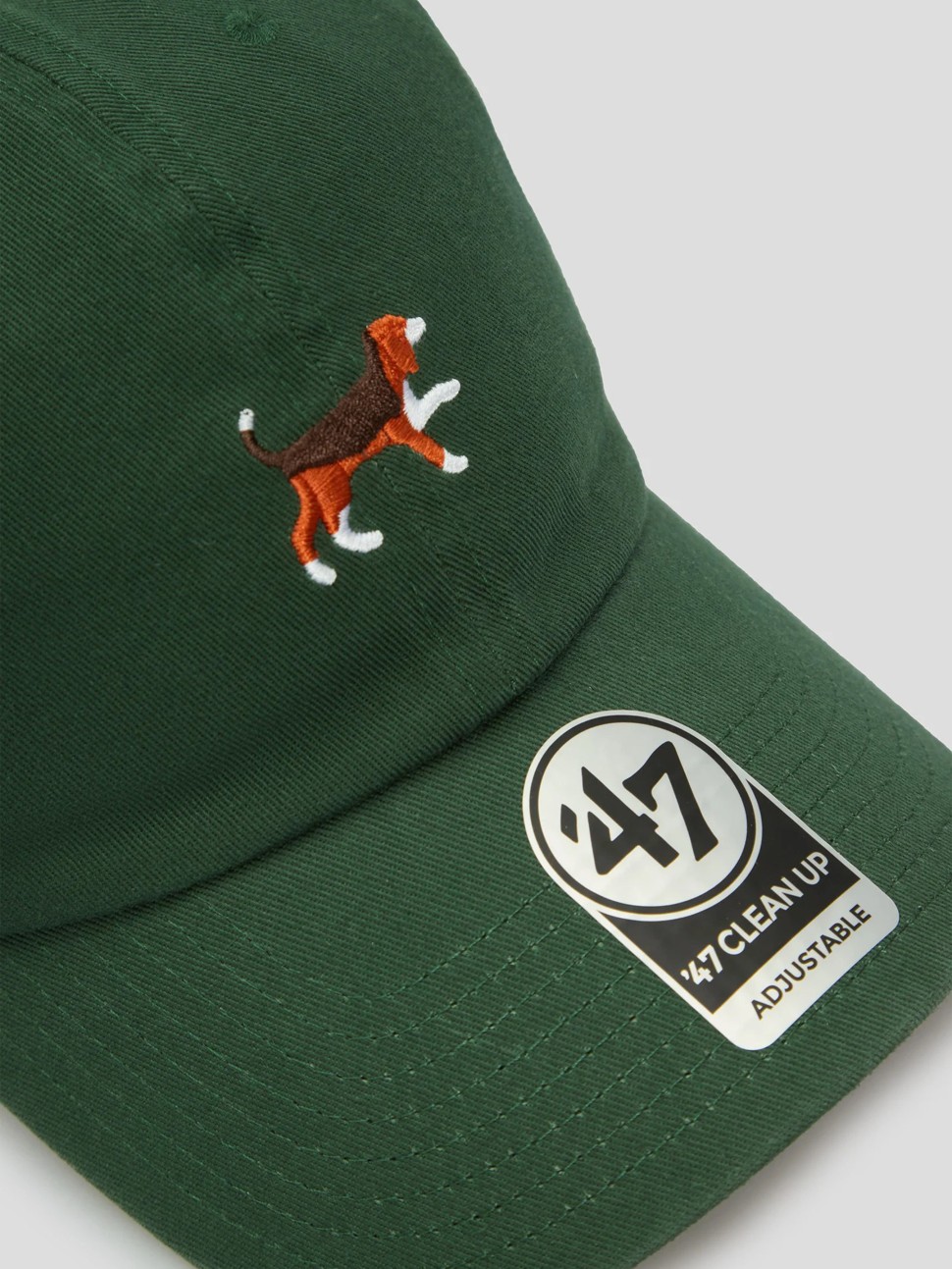 Кепка унісекс 47 Brand DOG BASE RUNNER ICON зелена BSRIC1411GWS-DGA — фото 3