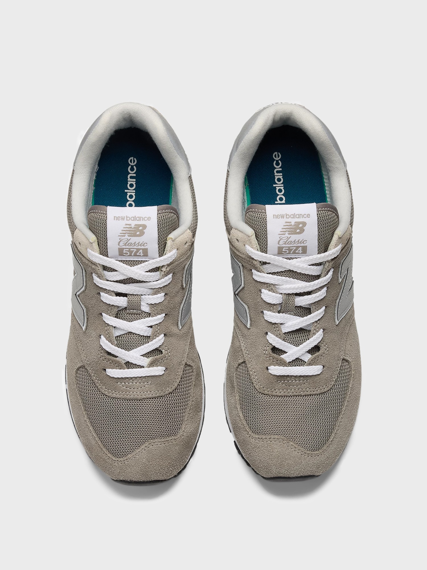 Кроссовки мужские New Balance 574 коричневые ML574EVG изображение 5