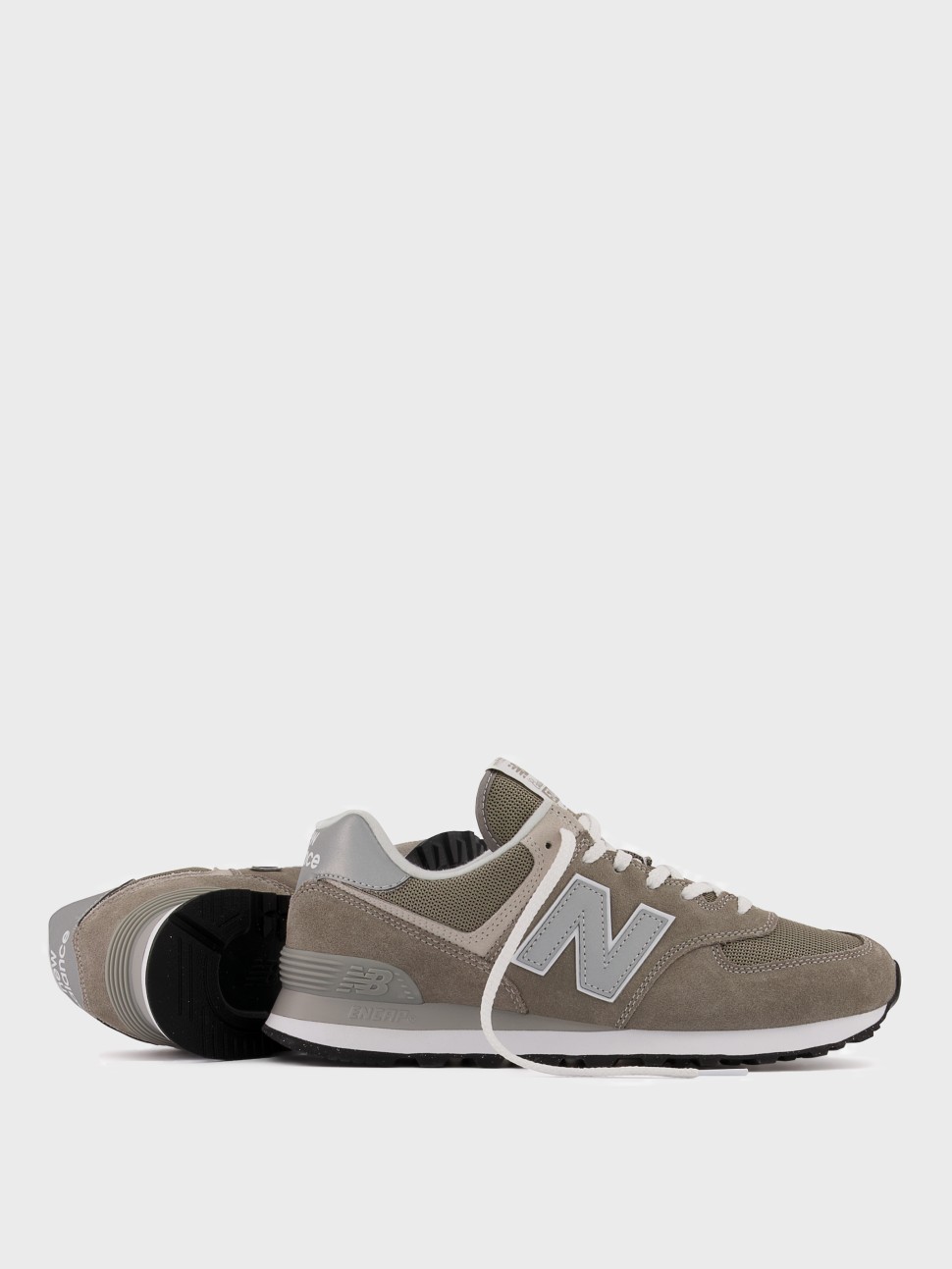 Кроссовки мужские New Balance 574 коричневые ML574EVG — фото 6