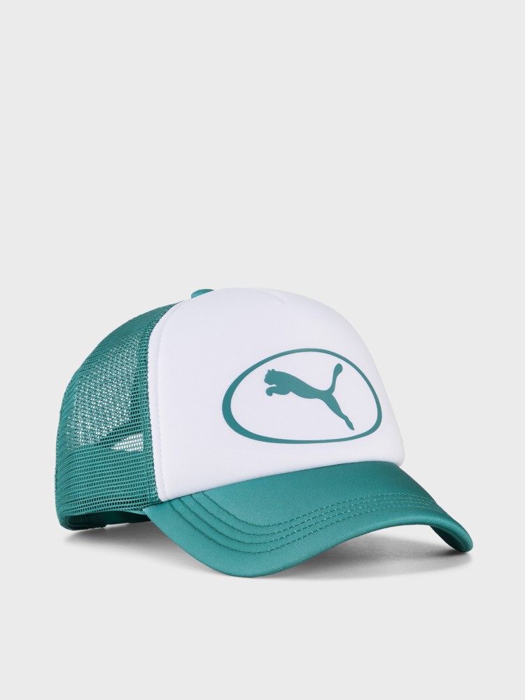 Бейсболка Puma ESS Trucker Cap зелена 02697603 изображение 2