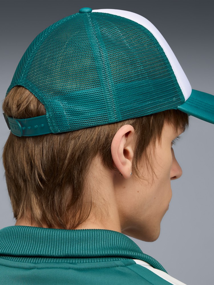 Бейсболка Puma ESS Trucker Cap зелена 02697603 изображение 5