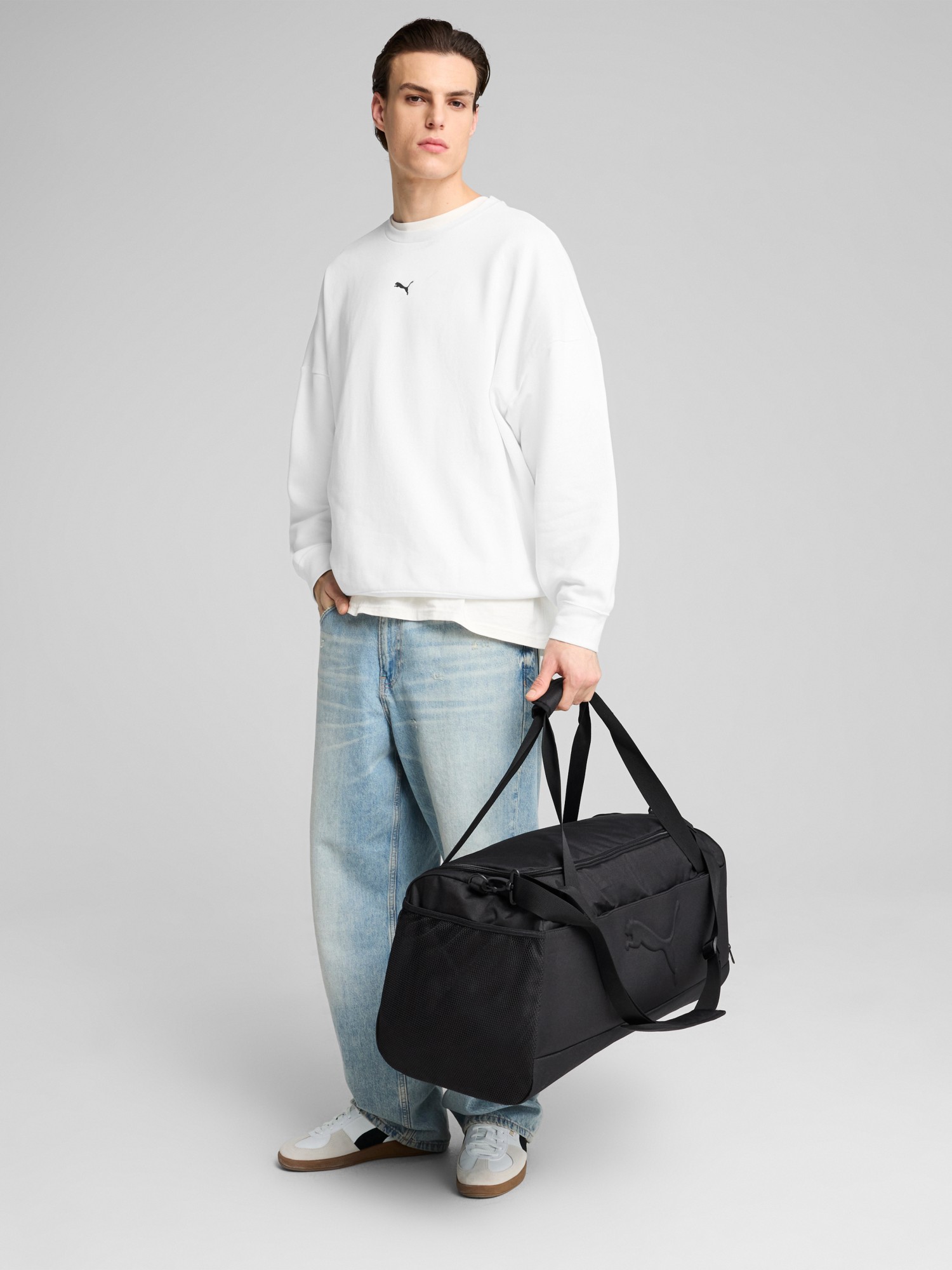 Сумка Puma BUZZ Medium Sports Bag чорна 09144301 изображение 7