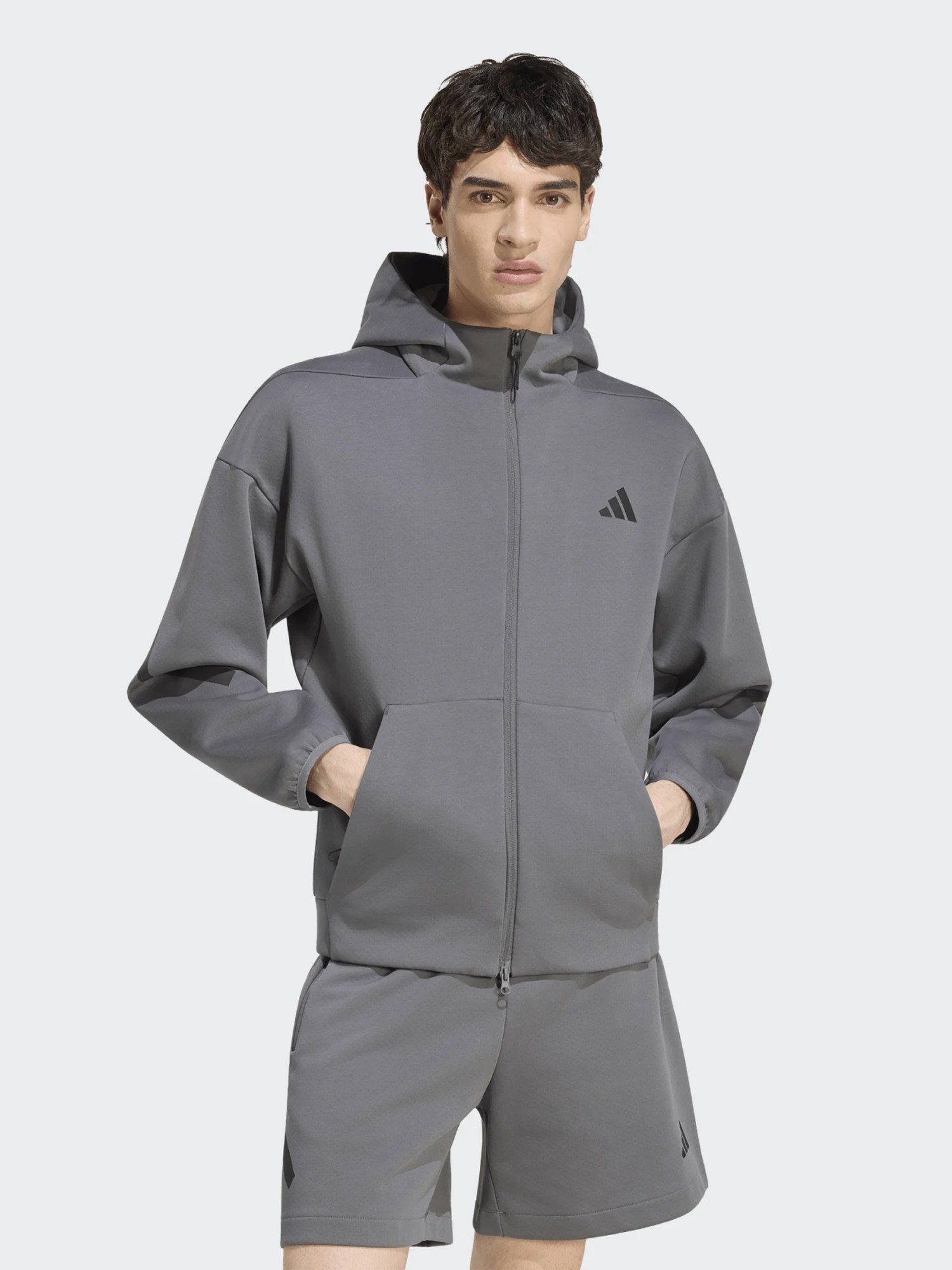 Толстовка мужская Adidas M Z.N.E. FZ хаки KX7689 изображение 2